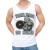 TANK TOP NA SIŁOWNIĘ TRAIN HARD BIAŁA